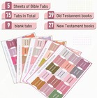 Laminated Bible Tabs 75 Tabs laminated Bible Index Tabs For Women And Men