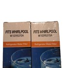 2 Pack Refrigerator Ice And Water Filter For  W10295370a W10295370 Whirlpool Ref