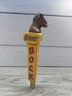 Shiner Bock Spoetzel Brewery Goat Ram Craft Beer Bar Tap Handle Knob Top Damaged