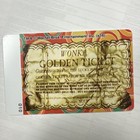 Willy Wonka Golden Ticket Card From Elaut Coin Pusher Arcade Game No Barcode
