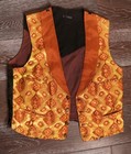 1800 s Silk Men s Vest Waist Coat Western Costume Company Antique Vintage 1900 s