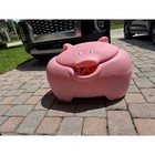 Vtg 1994 Step 2 Xl Pink Kid  Pet  Toy Box Chest Farmhouse Piggy Storage Rare