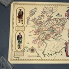 Clan Map Of Scotland Usher   s Green Stripe Whiskey Print Poster Vintage 16    X 21   