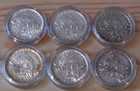 Lot Of 5 Francs Silver Coins