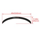 For Tesla Model 3 2017-2022 2023 Spoiler Wing Glossy Black Rear Trunk Lip Cover