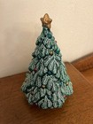 Ceramic 9  Christmas Tree Potpourri Holder Decoration Made In Brazil