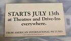 The Island Of Dr  Moreau  1977    Rare Promotional Mini-postcard   Double-sided 