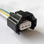 3-way A c Pressure Sensor Connector Pigtail For 06-17 Hyundai Accent   Kia Rio