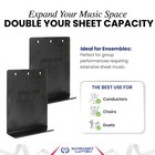 M91 Pair Music Stand-out Shelf Extenders
