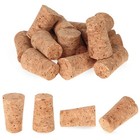 Tapered Cork Plugs Wooden Round Sealing Stopper For Wine Beer Bottle 5mm-225mm