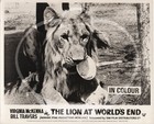 Bill Travers Lion At World s End Christian The Lion Two British  132123