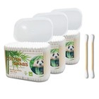 900pcs Bamboo Cotton Swabs  Biodegradable Wooden Cotton Buds