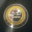 Bellagio Casino 10 Dollar Gaming Token  999 Fine Silver Center las Vegas  226