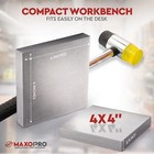 4 x4 x3 4  Steel Bench Block Flat Anvil Jewelery Making    metal Stamping Block