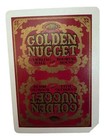 Vintage Golden Nugget Gambling Hall Playing Cards Red Deck Las Vegas Ex Casino