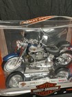 Maisto 1 10 Harley-davidson 1999 Flstf Fat Boy Diecast Unopened Blue Collector