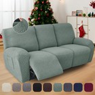 1 2 3 Seater Elastic Recliner Sofa Cover Stretch Armchair Covers Couch Slipcover