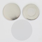 Various Sizes 100 Set pack Diy Magnetic Button Badge Parts For Button Maker