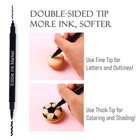 Edible Ink Marker Pigment Pen Cake Decorating Tools Food Coloring Drawing Pens