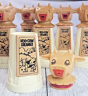      Vintage Whirley Industries Plastic Moo Cow Kitchen Coffee Creamer W handle     