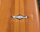 Tubed Australia 15 3    Hand Shaped Wood Surfboard Mini Model Here In Hawaii