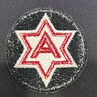 Vintage Us Army Wwii 6th Army Embroidered Uniform Patch  cut Edge  No Glow 