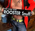 Vintage Rooster Snuff Chew Tobacco Tin Metal Sign Copenhagen 20 5 By 4