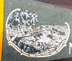 Vintage 1960s Grand Canyon National Park Pennant Banner 17  Arizona