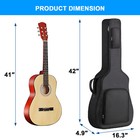 40 41  Acoustic Guitar Bag Soft Padded 6mm Thickened Sponge Gig Case Heavy Duty