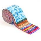 2 5 Inch Artista Jelly Roll 100  Cotton Fabric Quilting Strips 17 Pieces