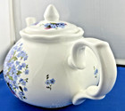 Blue Forget Me Not  Fine Bone China Made England Adderley  Teapot 6 Cup 44oz