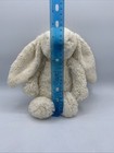 Jellycat London Bashful Bunny Rabbit  Cream White Pink Nose Plush Soft 12   