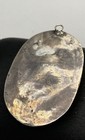 Sterling Silver Turquoise Like Navajo Pendant 22 15g