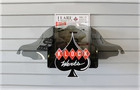 Klock Werks Flare Windshield Display With Flyer Black Kww-04-0300
