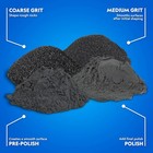 National Geographic Rock Tumbler Grit Refill Kit - 4 Stage Silicon Carbide