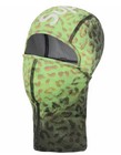 Supreme Leopard Logo Fleece Balaclava Hood Mask Green black One Size Ski