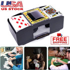 Card Shuffler 1-2 Deck Automatic battery-operated Electric Card Shuffler Machine