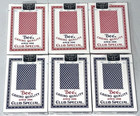 6 Bee Standard Poker Decks  3 Red   3 Blue   Us Playing Card Company New Sealed