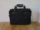 Filson Rugged Twill Original Briefcase   Black   Made In Usa   Msrp  499