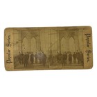Antique Stereoview Brooklyn Tower New York   Brooklyn Bridge Serris Popular