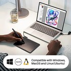 Huion H430p Graphics Tablet With Digital Pen - Portable Drawing Pad For Artists 