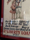 Wwi 2nd Liberty Loan Original Poster  dewey Artist 1917  Framed