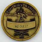 1st Infantry Division 937th Engineers Mg Guest Challenge Coin Fort Riley Kansas