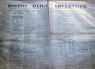 Lot Of 5 Original 1861-1865 Civil War Newspapers In Excellent Condition