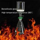 Glass Vaccum Suction Filter Filtration Kit 350ml Funnel   1000ml Flask Lab Set