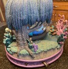 Extremely Rare Disney Snow Globe - Little Mermaid Kiss The Girl Ariel   Eric
