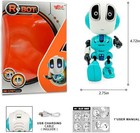 Talking Robot Toy For Kids     Repeats What You Say  Usb Rechargeable  blue 