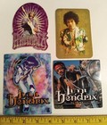 Jimi Hendrix Sticker Lot 4 Vintage Obsolete Original Authentic Llc 2000 Rare Lsd