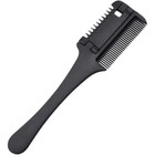 Hair Cutting Comb Razor Comb Thinning Scissors Barber Salon Diy Styling Tool