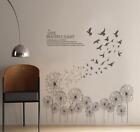 Removable Wall Sticker Dandelion Wall Art Home Room Decor Vinyl Mural Decal 